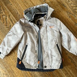 London Fog fleeced lined rain coat